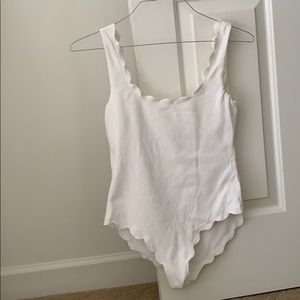 Marysia Scalloped one piece swimsuit size M